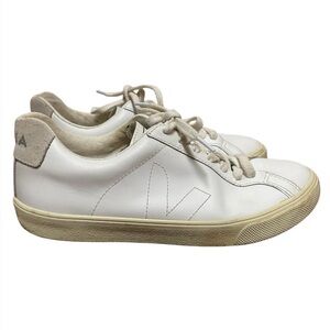 Veja esplar leather white sneakers